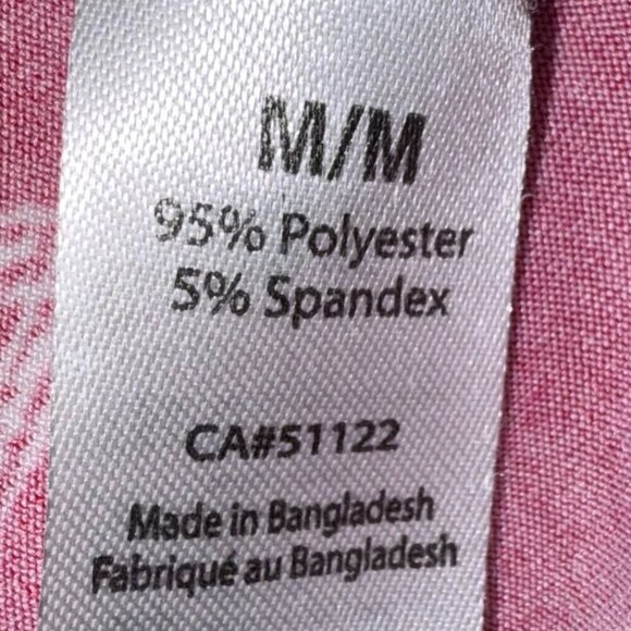 George pink colorful sleeveless summer dress with asymmetrical hem - Picture 10 of 13